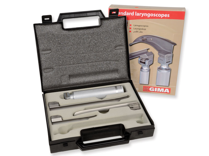 SET LARINGOSCOP DOCTOR , 3 LAME MILLER, MODEL 34306