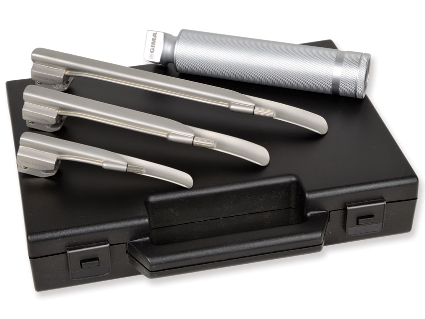 SET LARINGOSCOP PEDIATRIC , 3 LAME MILLER, MODEL 34307