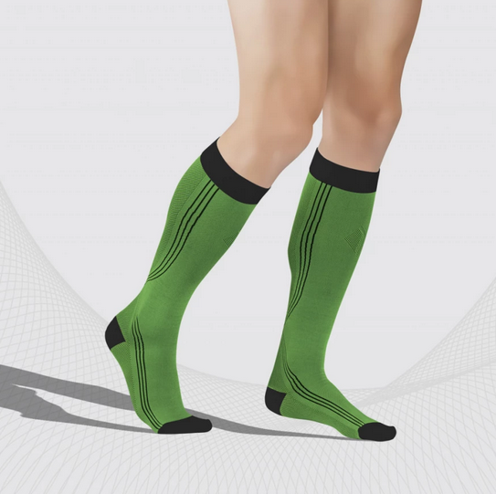Ciorapi medicinali ACTIV, grad compresie I, 170 – 182 cm, marimea 2, VERDE